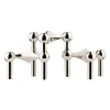 STOFF Nagel Candle Holder Set With 3 Chrome