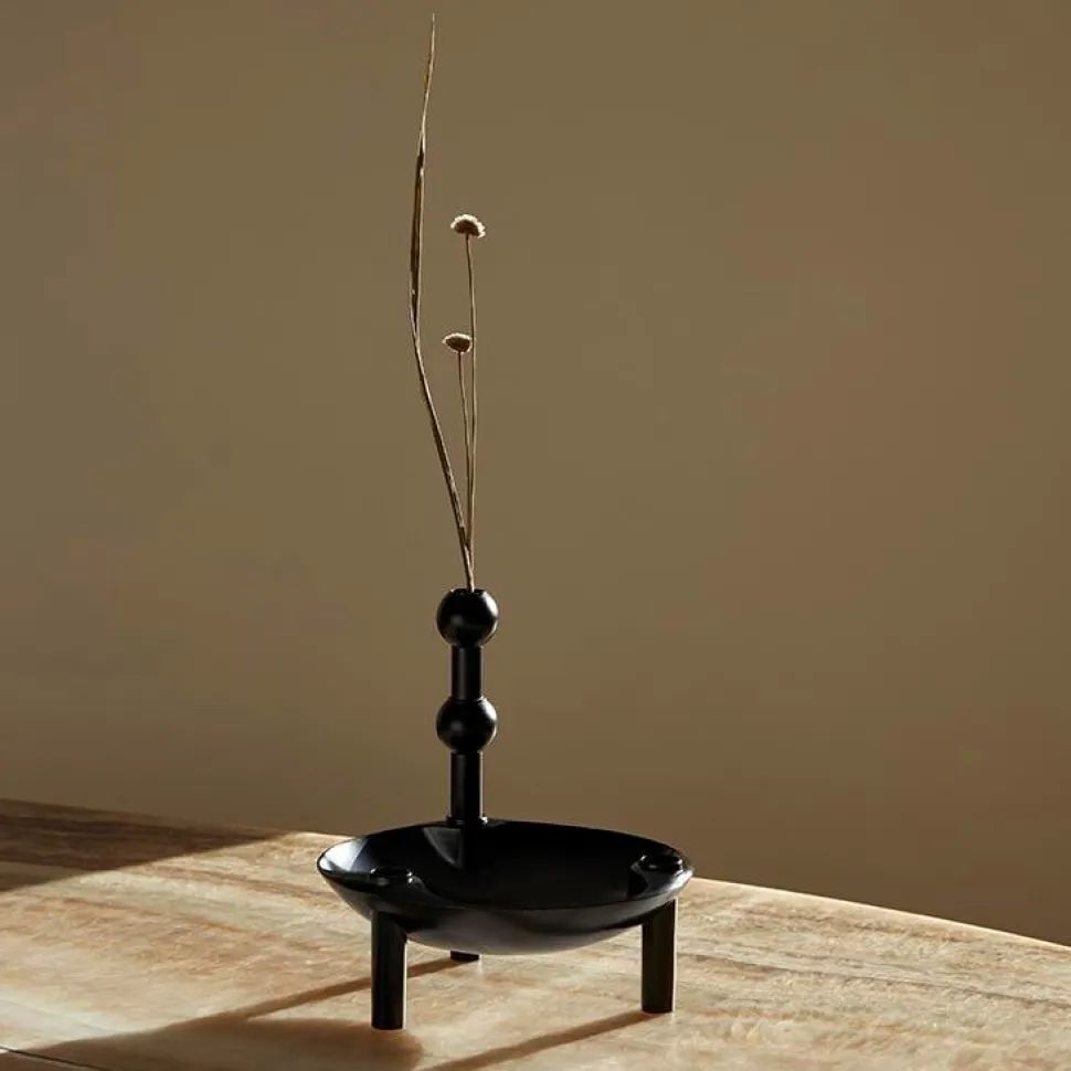 STOFF Nagel Vase Black