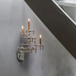 STOFF Nagel Wall Hanger Chrome