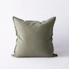 Tell Me More Linen Cushion Olive 50x50 cm