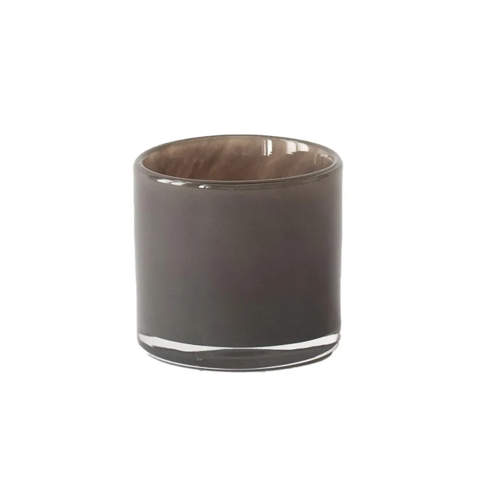 Tell Me More Lyric Candleholder Xsmall Taupe