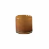 Tell Me More Lyric Candleholder Xsmall Brown