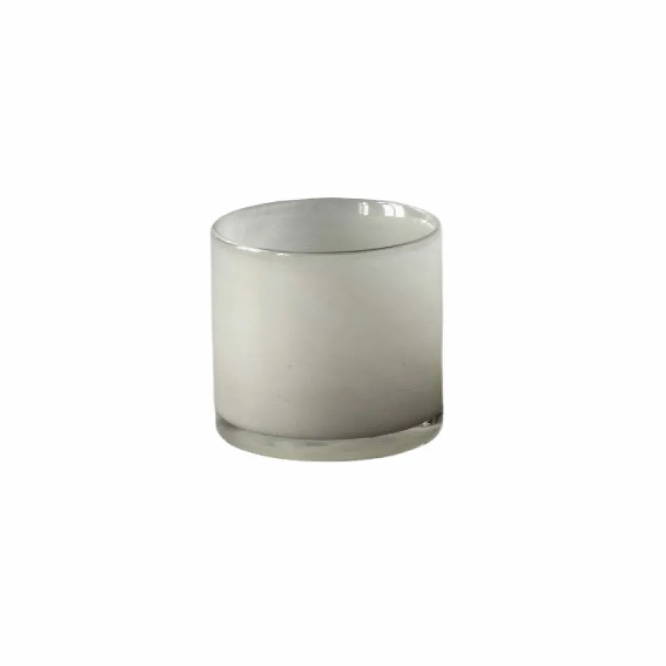 Tell Me More Lyric Candleholder Xsmall Warm Grey
