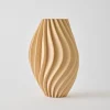 Tell Me More Vento Vase Beige Small