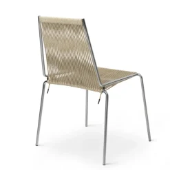 Thorup Copenhagen Noel Stol 202 Rustfrit Stål/Natur