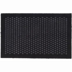 Tica Copenhagen Dot Smudsmåtte Sort/Grå 60x90 cm