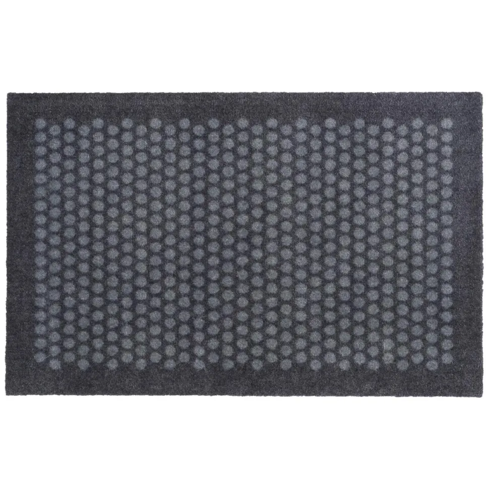 Tica Copenhagen Dot Smudsmåtte Blå/Grå 60x90 cm