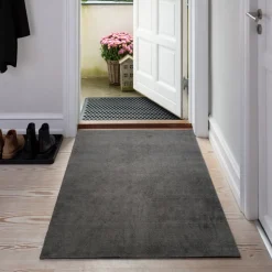 Tica Copenhagen Smudsmåtte Stålgrå 90x130 cm