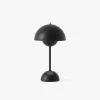 &Tradition Flowerpot Portable Table Lamp VP9 Matt Black