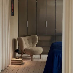 &Tradition Flowerpot Portable Table Lamp VP9 Matt Black