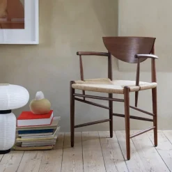 &Tradition HM4 Drawn Chair Oiled Walnut