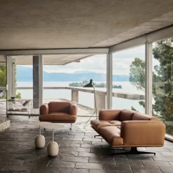 &Tradition Inland AV22 Sofa Cognac Læder