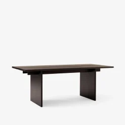 &Tradition ITA OS1 Dining Table Dark Stained Oak