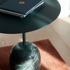 &Tradition LN9 Lato Bord Deep Green Ø50 cm