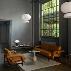 &Tradition LN9 Lato Bord Ivory White Ø50 cm