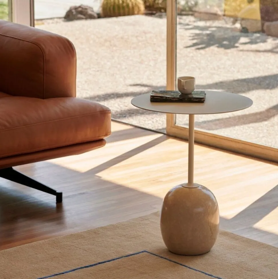 &Tradition LN9 Lato Bord Ivory White/Eg Ø50 cm