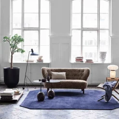 &Tradition LN9 Lato Bord Warm Black Ø50 cm