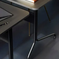 &Tradition Pavilion AV16 Black Linoleum Black Oak Black Base