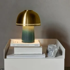 &Tradition SH8 Raku Blue Green/Brass