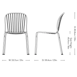 &Tradition Thorvald SC94 Havestol Warm Black