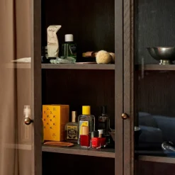 &Tradition Trace SC88 Double Cabinet Dark Stained Oak