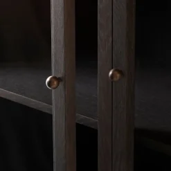 &Tradition Trace SC88 Double Cabinet Dark Stained Oak