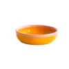 Val Pottery Joana Bowl Yellow/Pink Edge