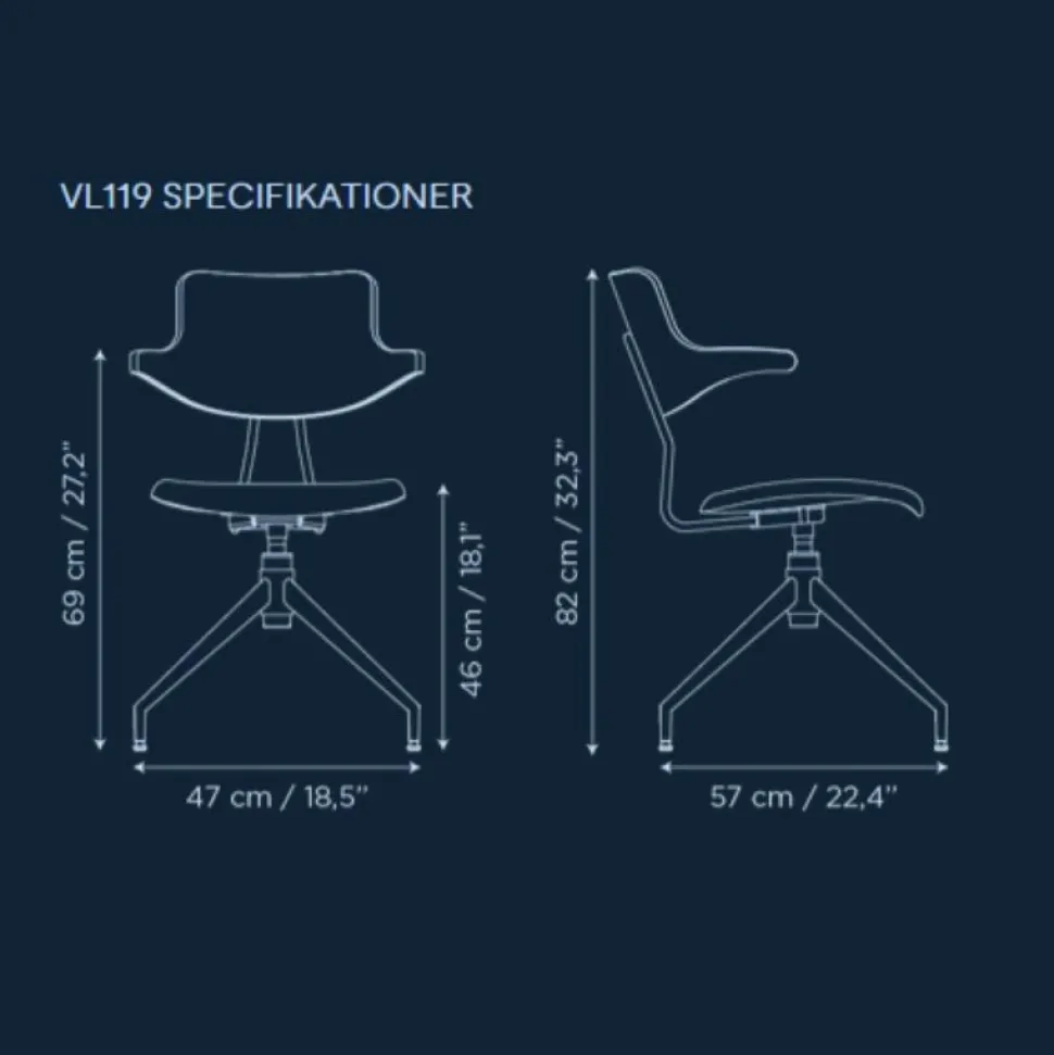 Vermund VL119 Classic Sædepolstret