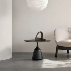 Wendelbo Coin High Sidebord Sort Laminat