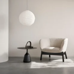 Wendelbo Coin Low Sidebord Sort Laminat