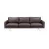 Wendelbo Edge V1 3-Pers. Sofa Brun Faith Læder