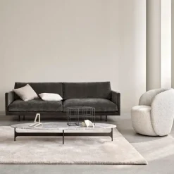 Wendelbo Floema Oval Sofabord Grå