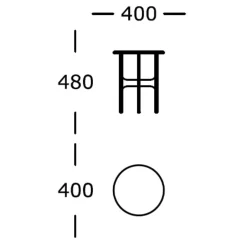 Wendelbo Floema Sidebord Valnød